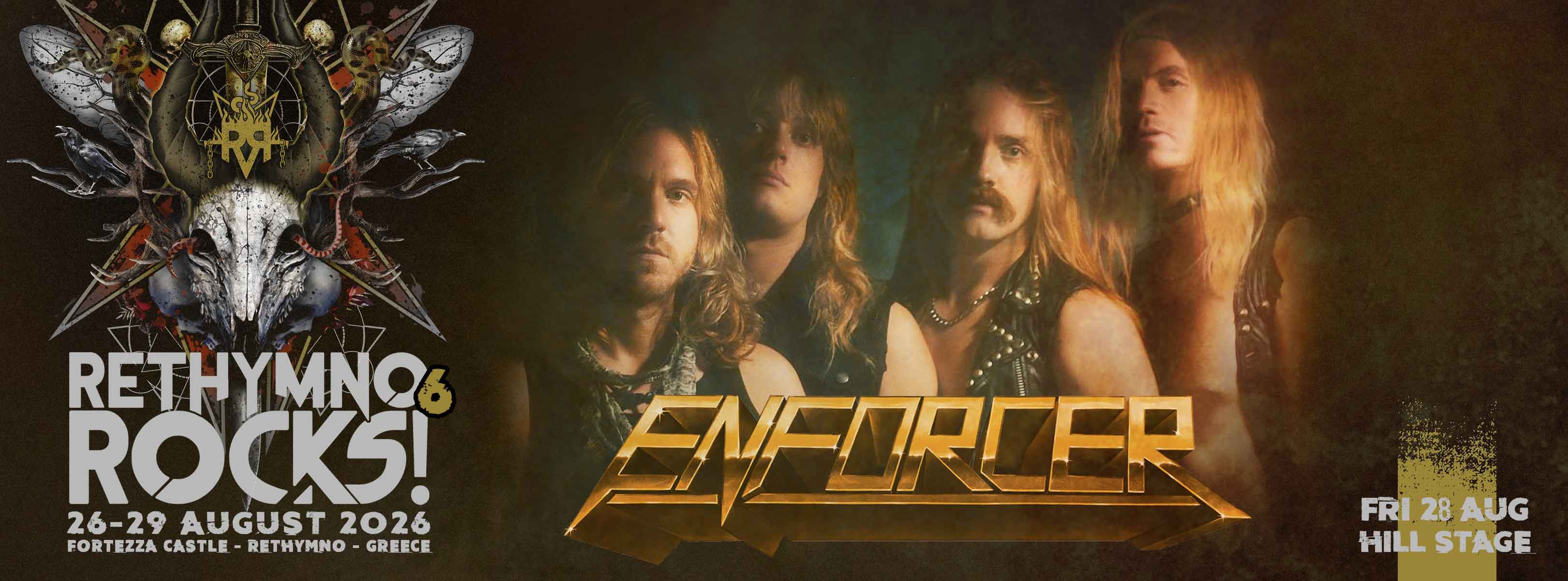 Enforcer at Rethymno Rocks Festival 2026