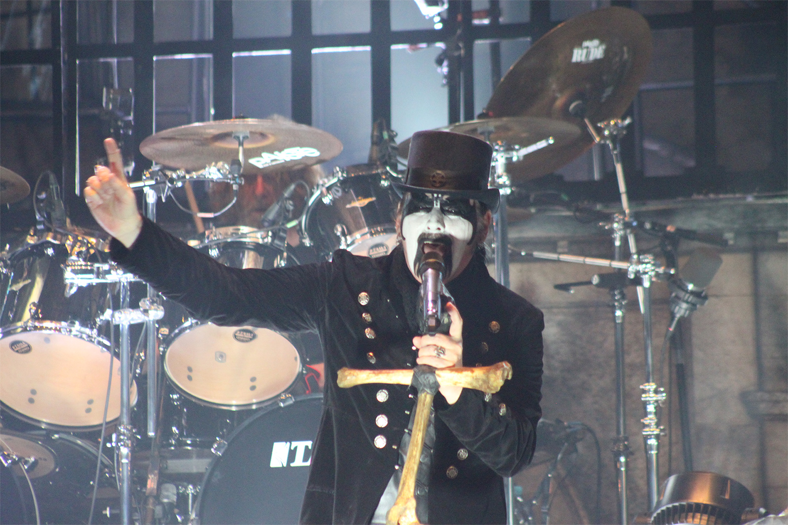 Ο King Diamond σε συναυλιακή εμφάνιση στο Hellfest το 2016