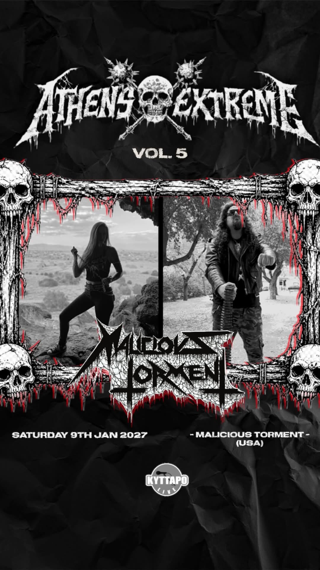 Οι Malicious Torment στο Athens Extreme Festival Vol. 5