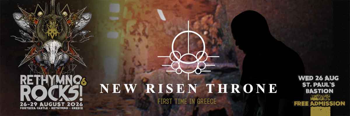 New Risen Throne at Rethymno Rocks Festival 2026