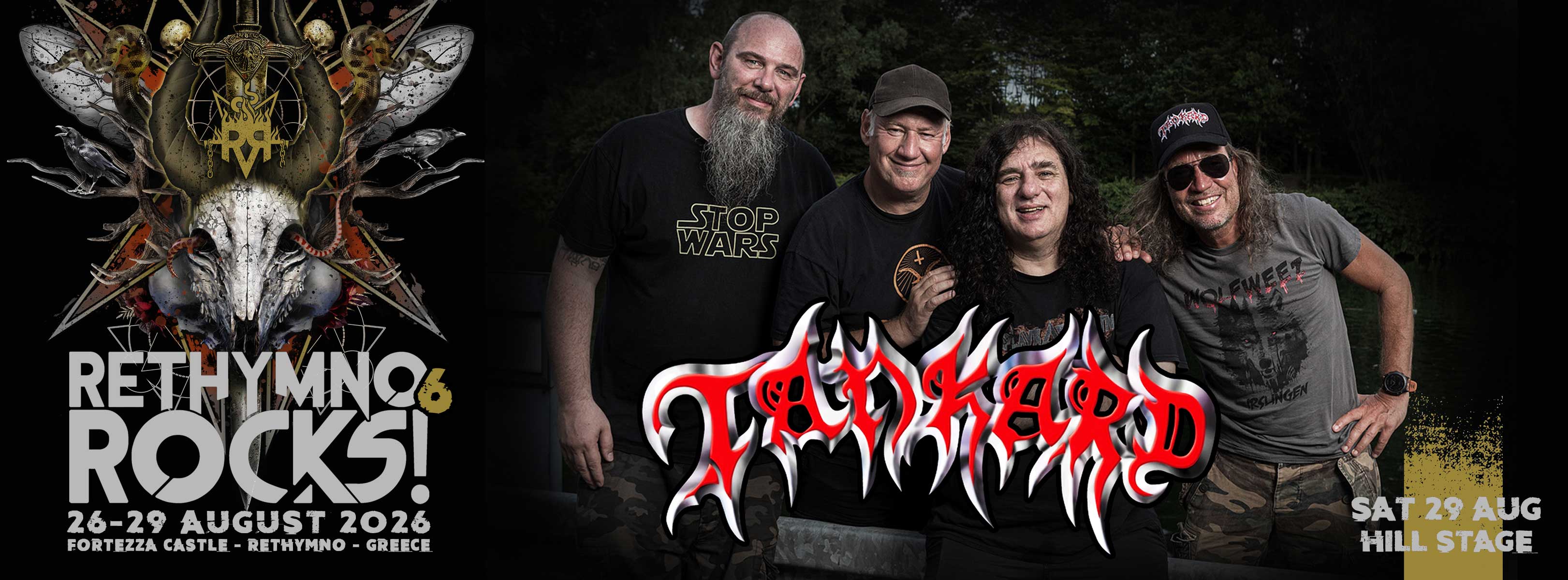 Tankard at Rethymno Rocks Festival 2026