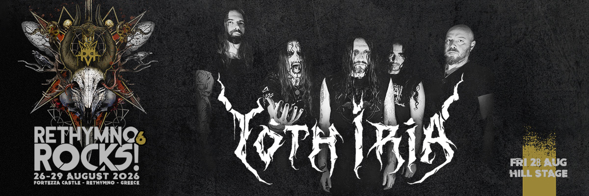 Yoth Iria at Rethymno Rocks Festival 2026
