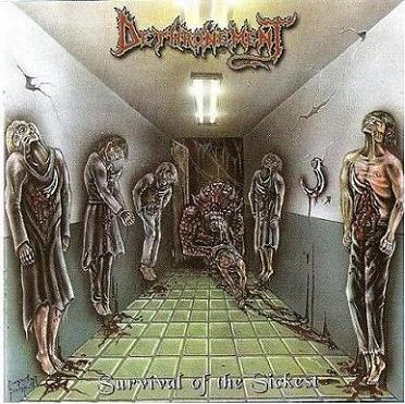 Dethronement – Survival Of The Sickest (1999) album cover