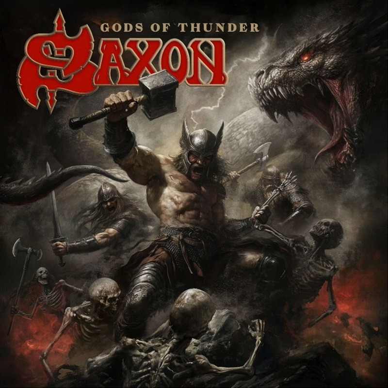 Saxon Gods Of Thunder album cover