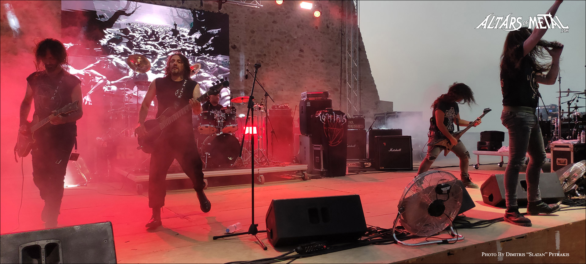 Οι Yoth Iria live στη σκηνή του Rethymno Rocks 2026 στη Φορτέτζα Ρεθύμνου